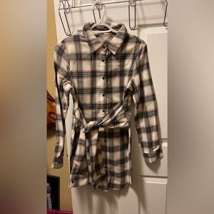 New Plaid Dress size XS
